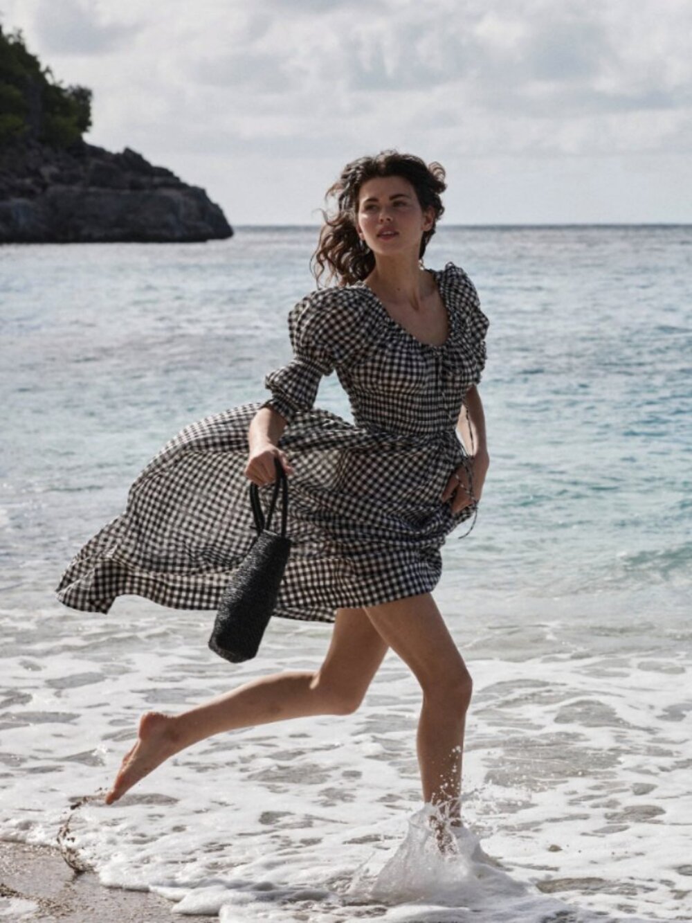 Dôen Ischia Dress in Gingham NWT - Picture 3 of 16
